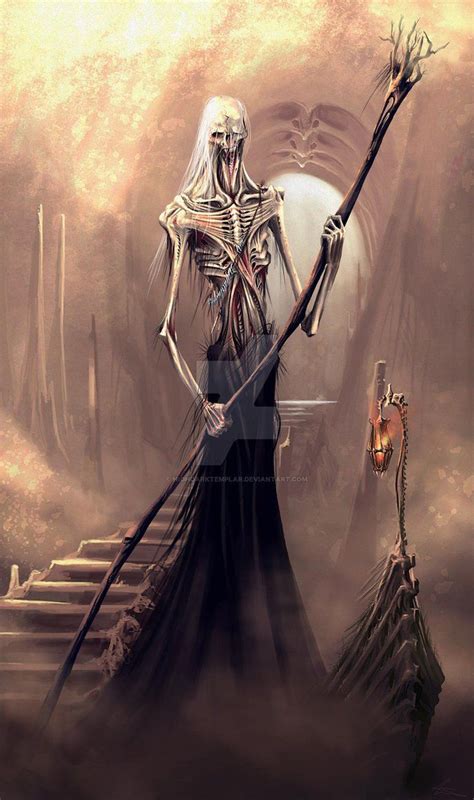 Charon By Highdarktemplar Dark Creatures Grim Reaper Art Dark Art