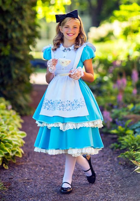 Alice In Wonderland Girls Costume