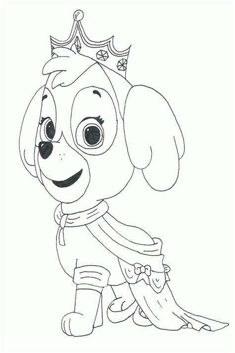 Paw patrol is a funny animated series about a team of puppies and ryder the boy. Printable Paw Patrol Coloring Pages - Coloring Home