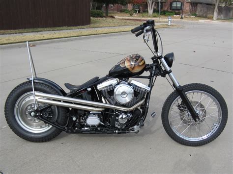 Then, a customer came to me and asked if i could build him a kick *** harley, so i went out and bought that sweet 1991 softail springer. softail with hardtail look - Club Chopper Forums