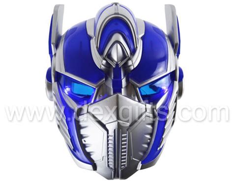Transformers Optimus Prime Light Up Mask Dex Industrial