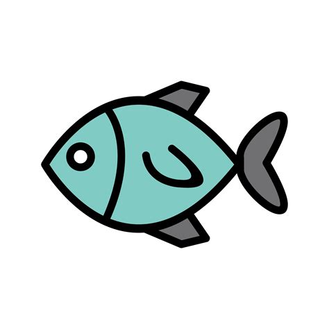 Vector Fish Icon 437270 Vector Art At Vecteezy