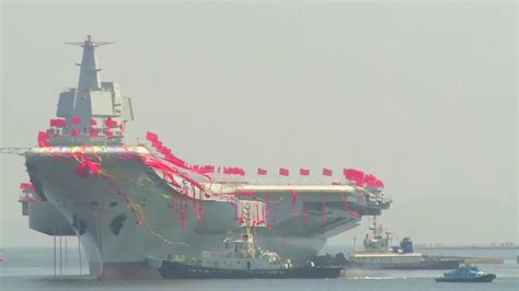 New China Tv Type 001a First Domestically Built Aircraft Carrier