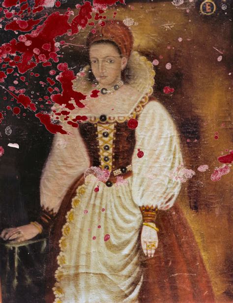 Portrait Of Erzs Bet B Thory Elizabeth Bathory Countess Elizabeth B Thory Bathory