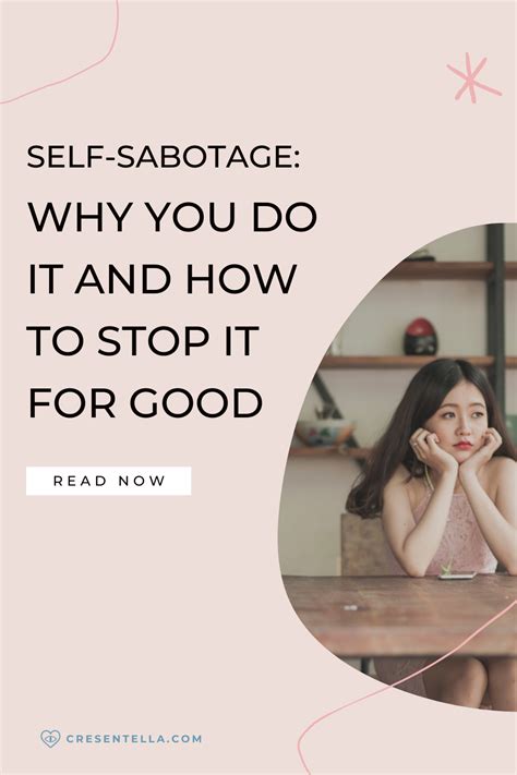 am i sabotaging myself 3 signs of self sabotage and how to avoid it what is self self