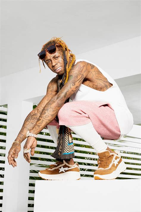 Lil Wayne Models Bape And Uggs New Campaign For Sheepskin Slides