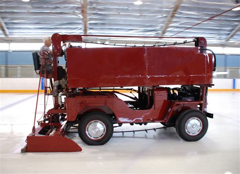 Zamboni Company Completes Restoration Of Historic Machine Zamboni