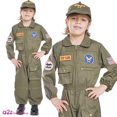 Air Force Pilot Kids Costume From A2z Kids Uk