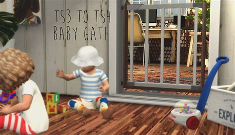 Baby Gate And Playpen Sims 4 Cc List