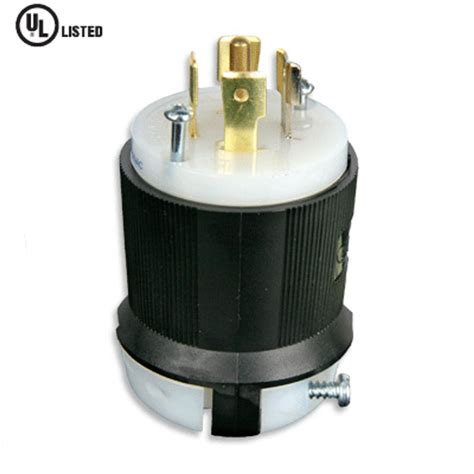 Lex 20 Amp 120208 Vac 3 Phase Nema L21 20 Locking Male Plug Nema