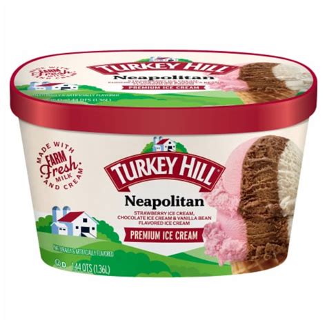 Turkey Hill Neapolitan Ice Cream Tub 46 Oz Foods Co