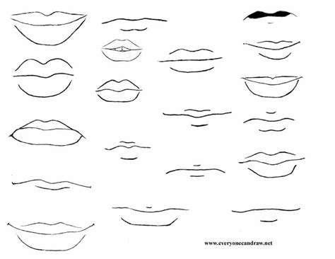 Drawing Mouths For Beginners Even If You Want To Develop Your Own