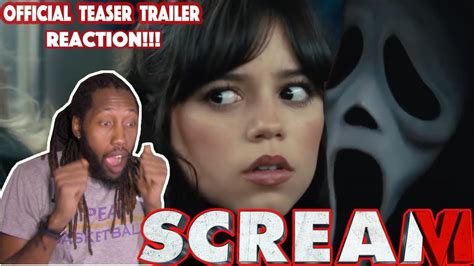Scream 6 Official Teaser Trailer Reaction 2023 Jenna Ortega Melissa Barrera Youtube