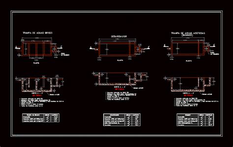 Diagram Of A Sand Trap DWG Block For AutoCAD Designs CAD