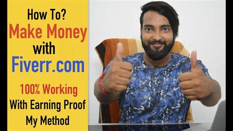 How To Earn Money On Fiverr With Earning Proof Earn From Home Youtube
