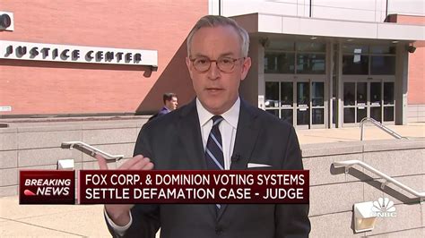 Fox News And Dominion Settle Election Defamation Lawsuit Judge Says