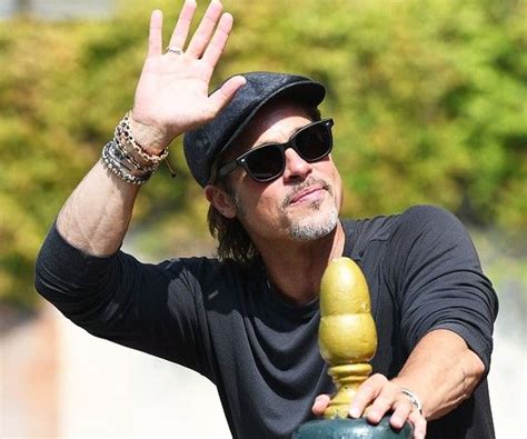 We like him when he is on screen; Pin by A.F. has it all on Brad Pitt | Mens sunglasses ...