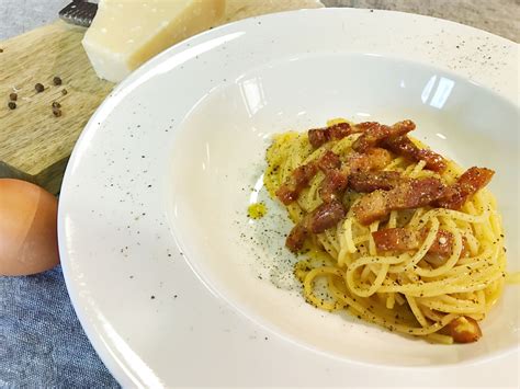 pasta a la carbonara receta original receta de el lunes cierro el pico