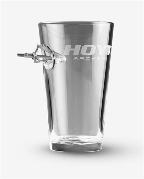 Hoyt Tagged Out Pint Glass Hoyt Archery