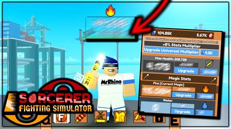 First, open the homepage of the game. Codes For Sorcerer Fighting Simulator Roblox / Sorcerer ...