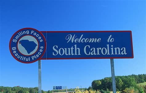 Which States Border South Carolina Worldatlas