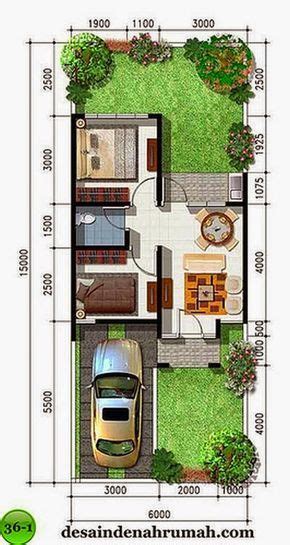 Desain rumah mungil type 36. Desain Rumah Minimalis Type 36 | Denah rumah, Desain rumah ...