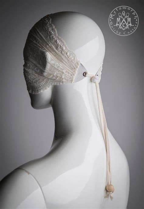 Lace Mask Versatile Ivory White Lace Full Face Lace Veil Or Half Mask