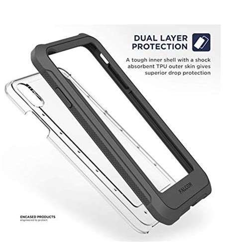 Encased Iphone Xr Heavy Duty Protective Belt Clip Case Wtempered Glass