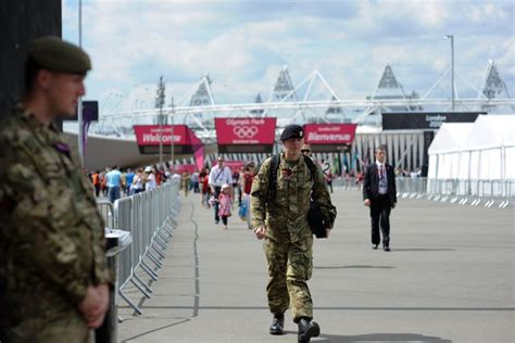 London 2012 Olympics Olympics Security Troops ‘had Better Facilities