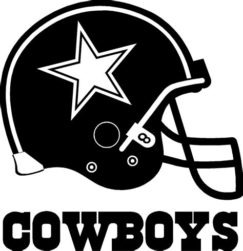 Dallas Cowboys Helmet Vinyl Decal Sticker 6 Tall
