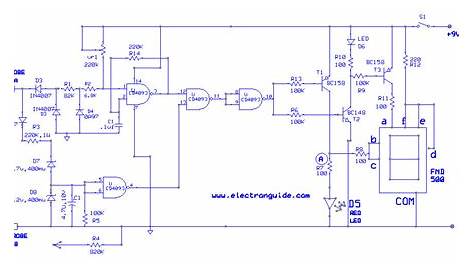 Digital AC DC Voltage Tester Circuit | Diagram for Reference