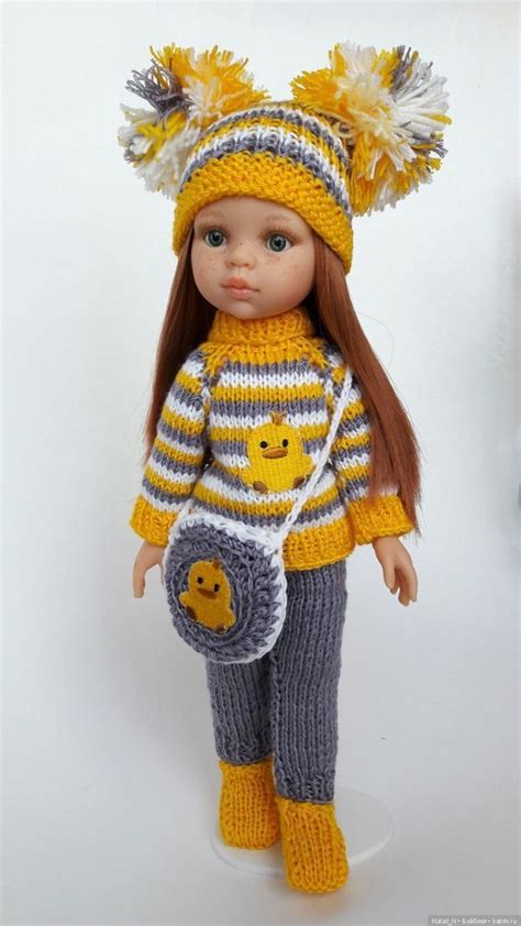 Cute Poncho For The 18 Doll Pattern By Janice Helge Artofit