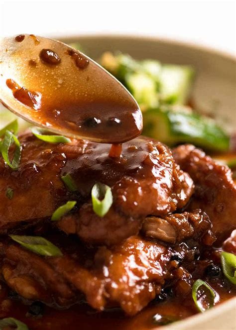 It's tangy, salty, garlicy, slightly sweet, and spicy. Filipino Chicken Adobo (Flavour Kapow!) - MaxJawn ...