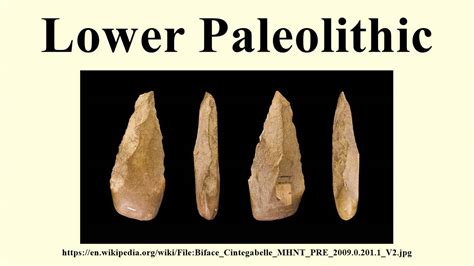 Lower Paleolithic - YouTube