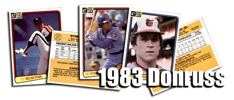 Dean's cards® is the vintage sports cards superstore. Buy 1983 Donruss Baseball Cards, Sell 1983 Donruss Baseball Cards: Dean's Cards