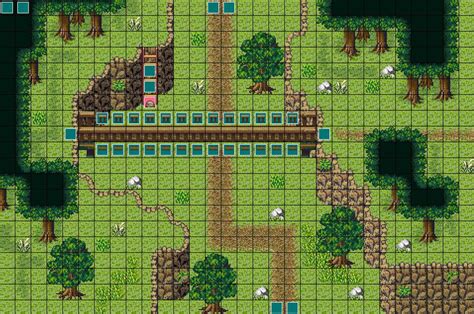 Rpg Maker 2000 Forest Path By Icedragon300 On Deviantart