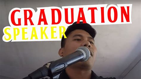 Graduation Guest Speaker Youtube