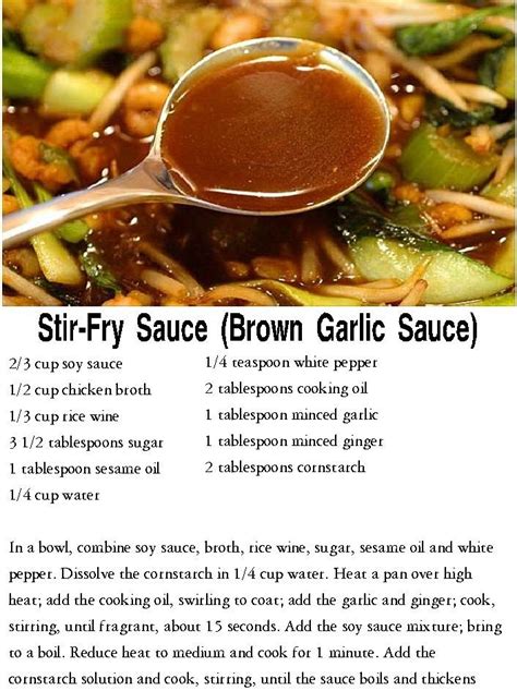 Here's what you'll need to make this stir fry sauce recipe. Tasty sauce - fine photo | Homemade sauce, Cooking