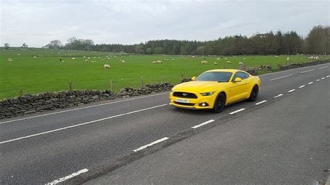 Ford Mustang Gets Taken On A5 Road Trip Daily Mail Online