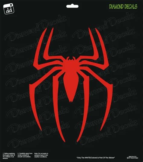 Spider Man Spidey Logo Decal Mc Comics Vinyl Sticker Car Truck Window