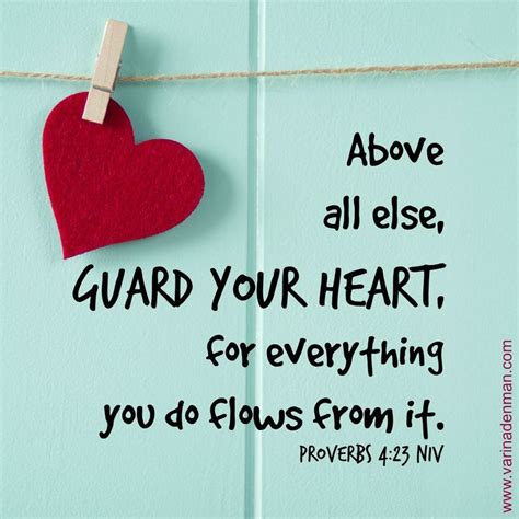 Image Result For Scriptures On Peace Guard Your Heart Bible Verses