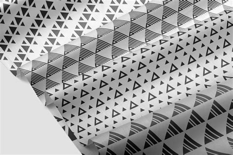 10 Seamless Vector Triangles Patterns By Avk Studio Thehungryjpeg