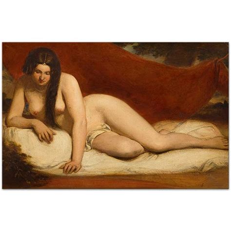 William Etty Reclining Female Nude Art Print Canvastar