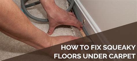 How To Fix Squeaky Floors Under Carpet Your Go To Guide