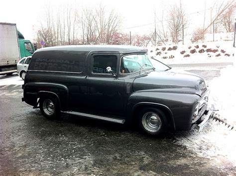 Hot Rod Cars 1956 Ford F100 Panel Truck Hot Rod Pictures