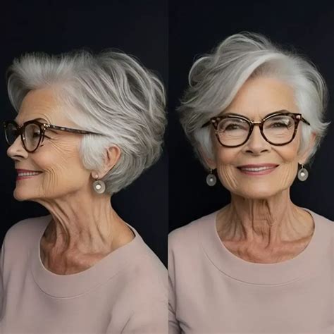 Hairstyles Over 60 With Glasses There Are Ways To Look Young And Trendy Short Hair Haircuts