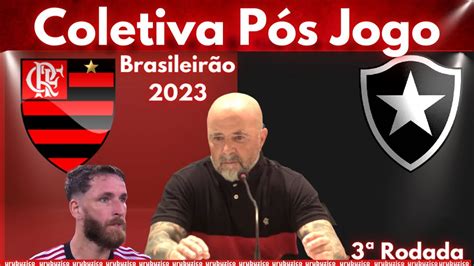 Flamengo X Botafogo Coletiva Sampaoli Brasileir O Rodada