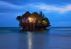 The Rock Restaurant in Zanzibar Built in the Middle Of Indian Ocean ...