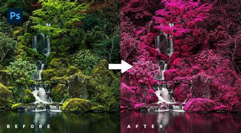 How To Create An Infrared Photo Effect In Photoshop Mypstips