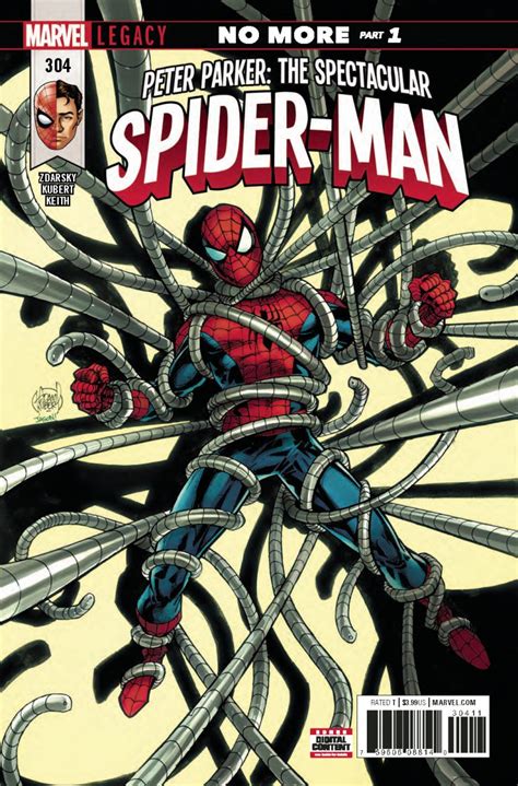 Peter Parker The Spectacular Spider Man 3 Mark Bagley Variant